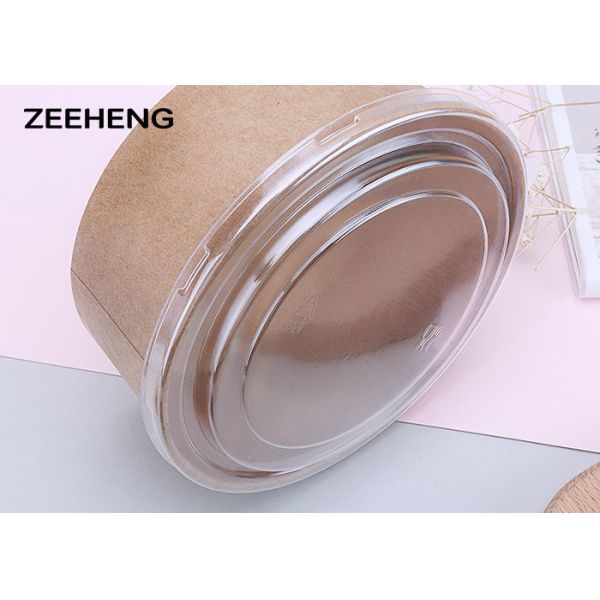 Cuenco de ensalada blanco disponible reciclable de la sopa del cuenco de papel de la categoría alimenticia