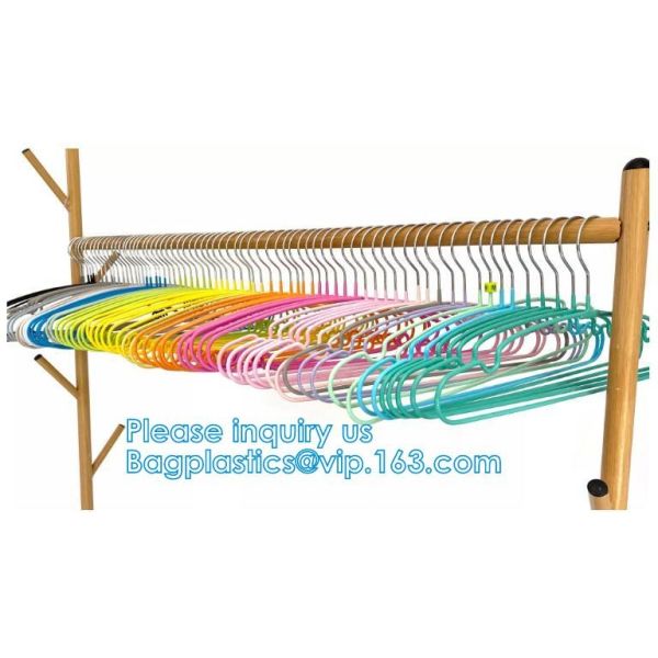 Laundry Dry Cleaning Garment Bag On Roll, Suit Garment Cover, Metal Hook, Holder, Galvanized Wire Laundry Hanger