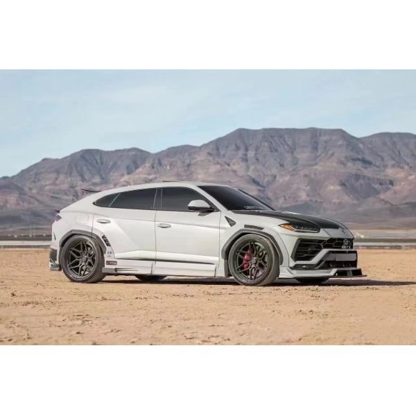 Kit de cuerpo ancho de estilo LB para Lamborghini URUS Kit de cuerpo de fibra de carbono Urus Fibra de carbono delantera de labio difusor Spoiler Kit de cuerpo ancho