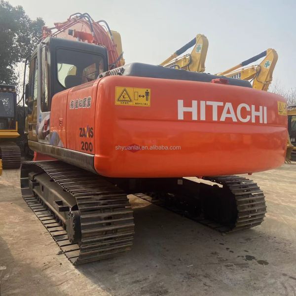 Использованные экскаваторы Hitachi ZX200 ZX210 Оригинальный копальщик-крейлер Вторая рука Использованные экскаваторы Hitachi
