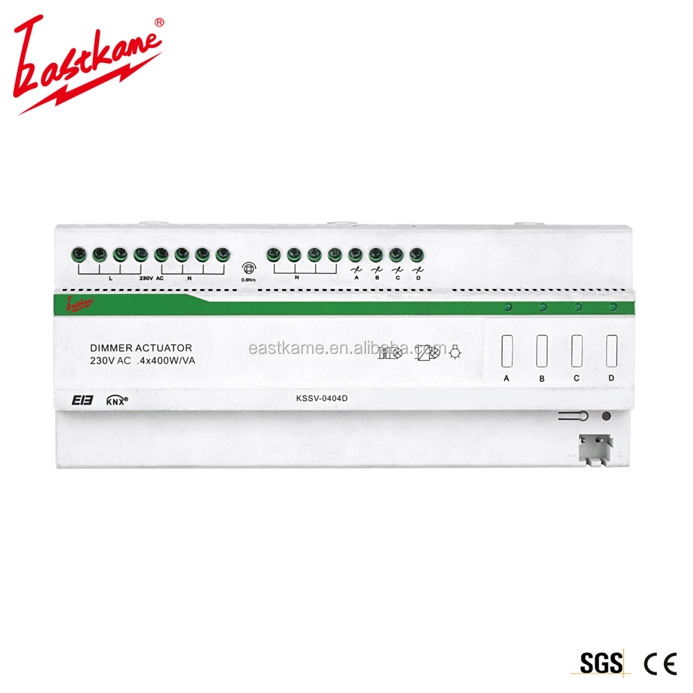 OEM/ODM Knx Smart Home Switch 4 Way Curtain Actuator