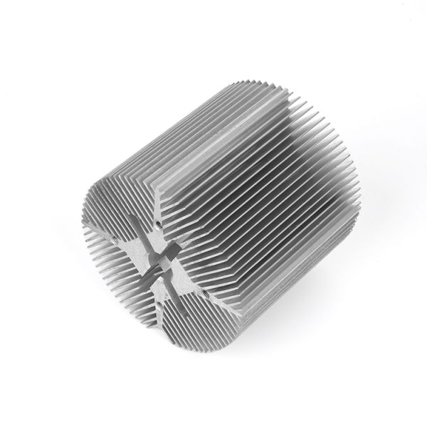 High Precision Extruded Aluminum Heat Sink for LED Lighting and Power Electronics | Custom Size Anodized Finish | Factory Direct