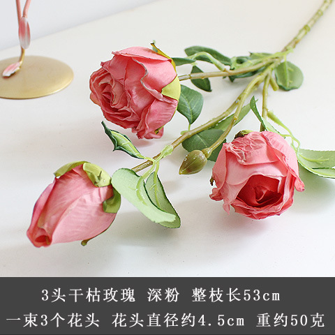 Personalized Artificial Silk Rose Flower Decoration for All Festivals and Celebrations