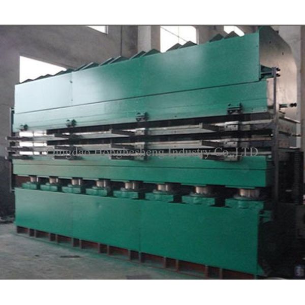 600T Hot Tire Vulcanizing Press Rubber Tyre Tube Making Machine