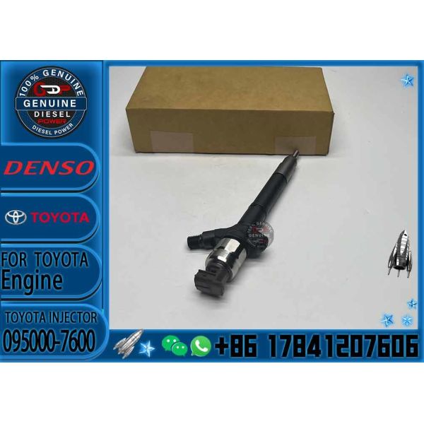 2AD-FTV Дизельное топливное впрыск ноздри 095000-7600 095000 7600 Общий рельсовый впрыск ноздри 0950007600 для Toyota