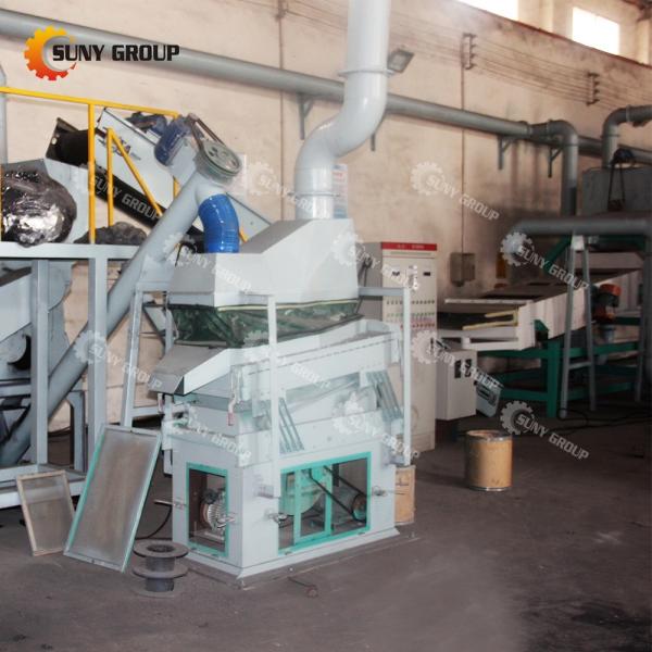 Máquina de reciclagem de resíduos de condensadores de alumínio para produção de papel em instalações de fabrico