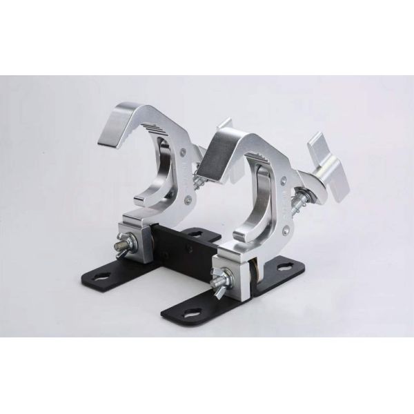 Moving Head Clamp Aluminum Sliver Black Color Eco Friendly