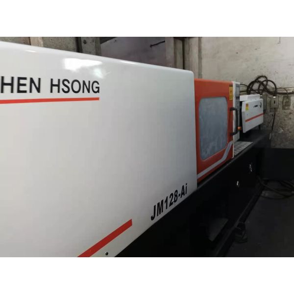 Used JM128-Ai Chen Hsong Injection Molding Machine 128ton Small For Plastic Pen