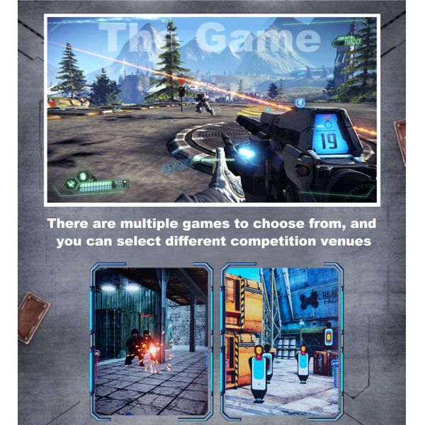 One Shoot Arcade Game Machine – Interactive Shooting Sports Simulator