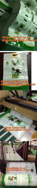 Flat Bottom Clear Plastic Zipper Pouch For Snack Packing Food Bags For Rice Packaging, Reusable Stand Up Food Bags, Poly