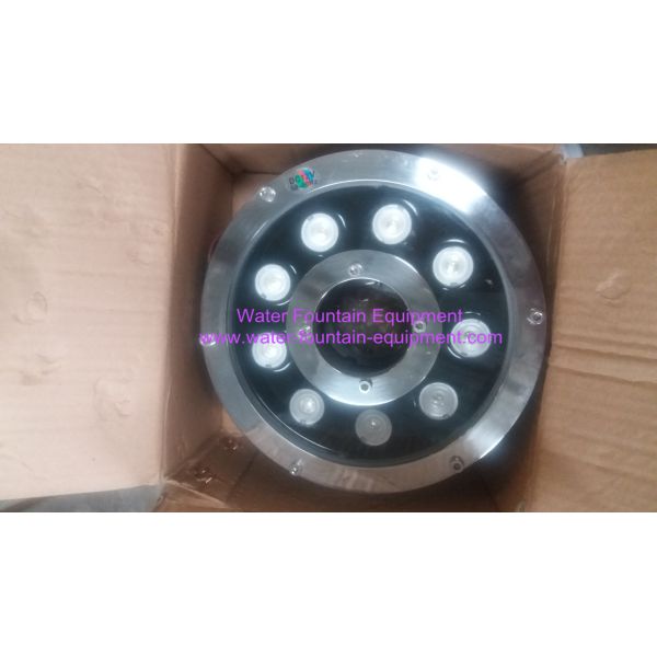130mm Alu Body Submersible Fountain Lights Led Control For One Nozzle In Water Fountain