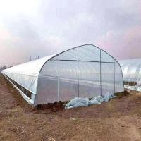 Túnel de banda única de película de plástico para la plantación de vegetales