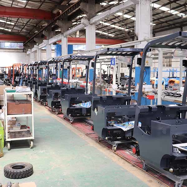 CPD075 0.75T Electric Forklift Truck 750kg Lead Acid Battery Forklift Orange