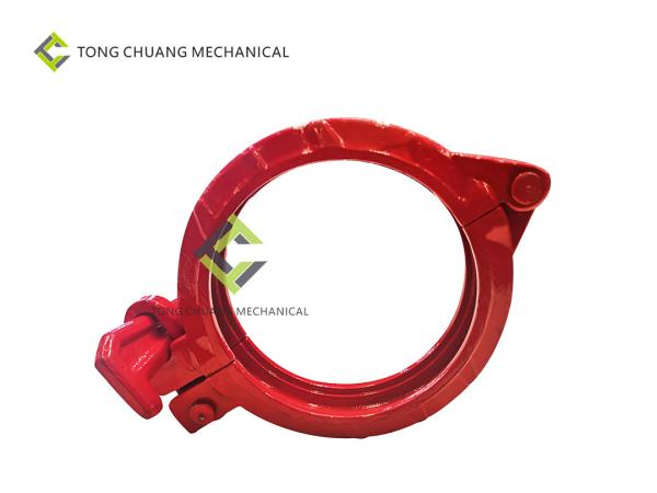 Tipo peso leve da braçadeira de tubulação do parafuso de aço carbono de 175A para o equipamento do caminhão da bomba