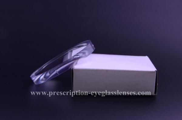 1.74 High Index ASP Semi Finished Lens Blanks UV400 Protectiom Without Coating