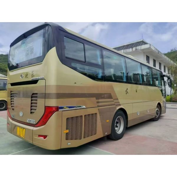 Second Hand Kinglong 39 Seater Coach Bus School Commuter Airport Church Shuttle Buses