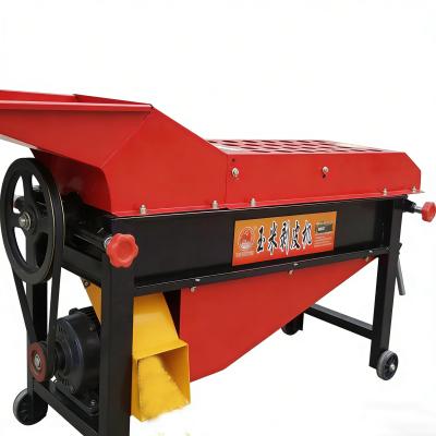 Industrial Cast Iron Corn Husking Machine Dust Free Automatic Maize Dehusker