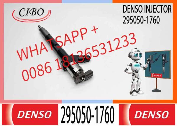 Genuine 295050-1760 Common Rail Injector 295050-1760 1465A439 For MITSUBISHI L200 TRITON 4N15 ENGINE