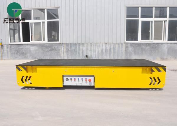 Steel Factory Material Transfer Steerable Industrial Cart 2 Tons