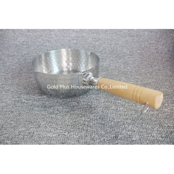 22CM Promotional Stainless Steel Cooking Pot With Long Straight Handle