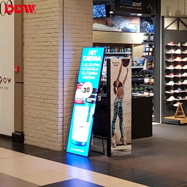 Digital Video Advertising LED Mirror Screen Indoor Ultra Thin Portable P1.75 P2 P2.5