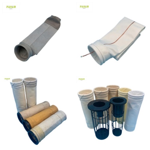 Baghouse Filter Bags Polyester Aramid PPS PTFE Acrylic PP Fiberglass Needle Felt Fabric Filter Bags for Industrial Dust Control