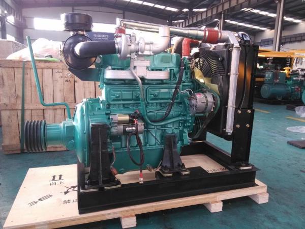 motor diesel R4105ZD de 1500rpm Ricardo para o gerador diesel principal do poder 50KW /62.5KVA no verde da cor