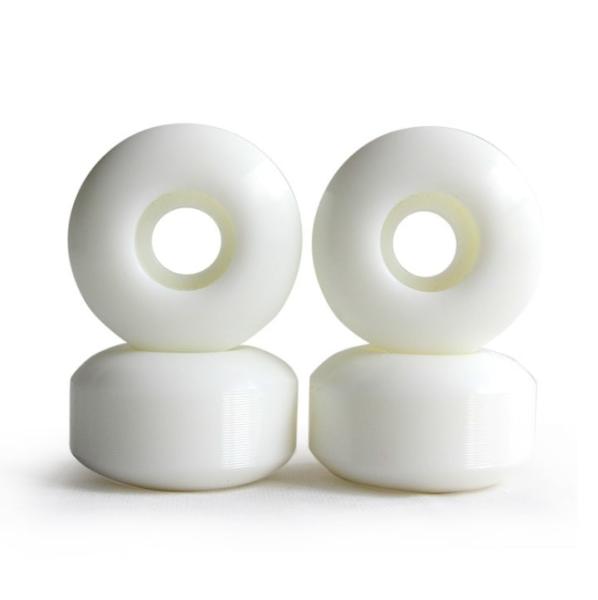 4 Pcs Set White 52x32mm Street Skateboard Wheels Polyurethane 100A Hardness