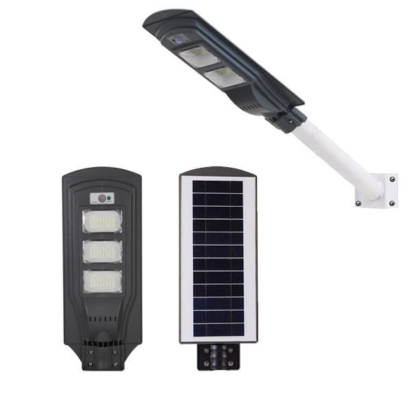 Poder superior todo em uma luz de rua solar do diodo emissor de luz com painel integrado 20W 40W 60W