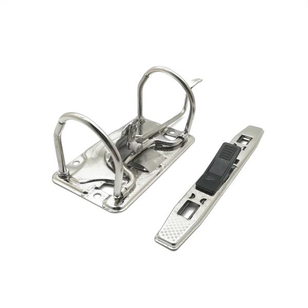 Rectangular Lever Arch Clip 50mm Lever Arch File Locking Clip Silver