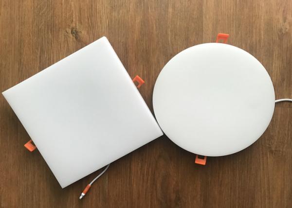 30W Back Lighting Dimmable Recessed LED Panel Light 3000K Aluminum AC 220V