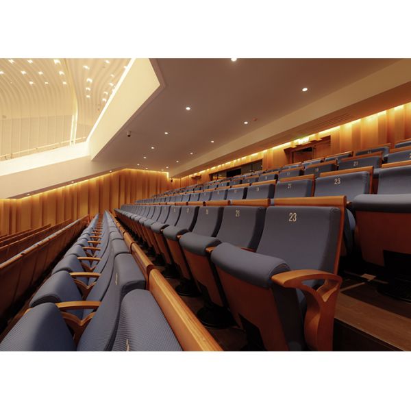 Стулья аудитории церков алюминиевого сплава 580mm с держателем чашки