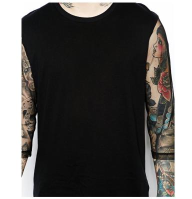 Cool 3/4 sleeve t shirt for men latest t shirt designs for men