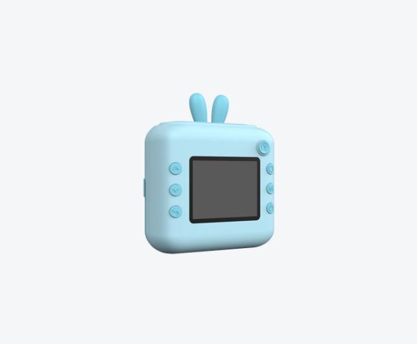 Countdown Shooting And Selfie Childrens Printable Camera Pink Blue 720P Photography