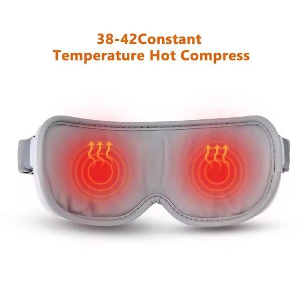 5V Rated Voltage Electric Eye Massager with Vibration Hot Compress and Smart Features