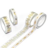 Cinta de encargo de Washi de la prenda impermeable de la compra que imprime el sistema de cinta al por mayor de 18m m Washi