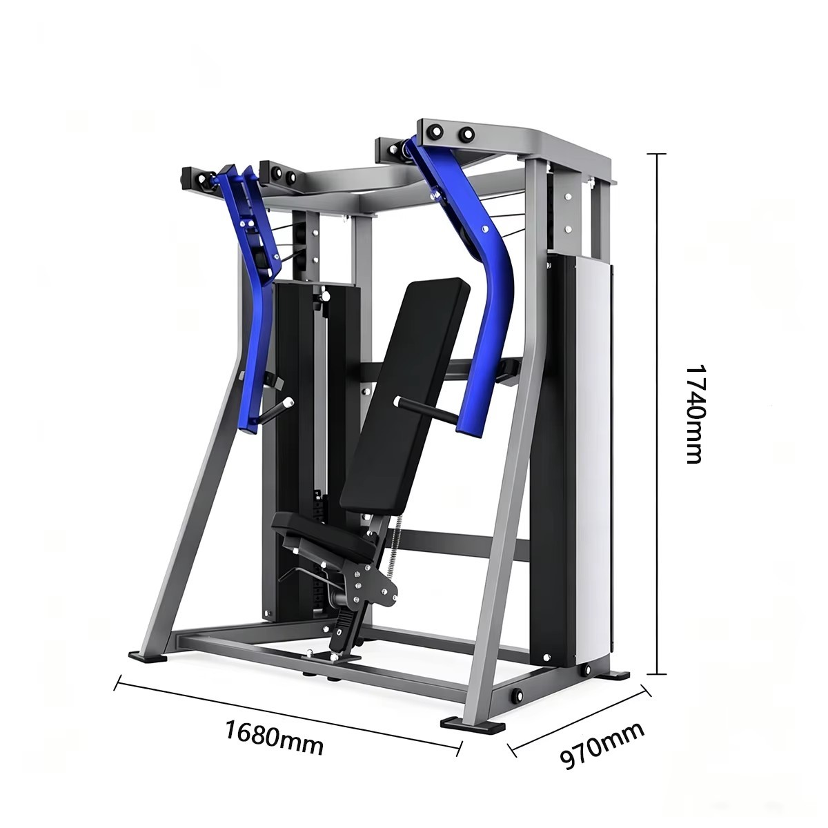 MTS08  Decline Chest Press Machine Commercial Gym Fitness Equipment Strength Training