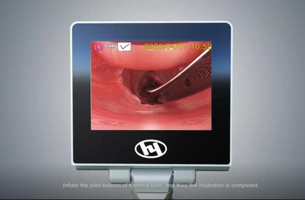Medical Anesthesia Handheld Visual Video Laryngoscope With 5 Reusable Blades