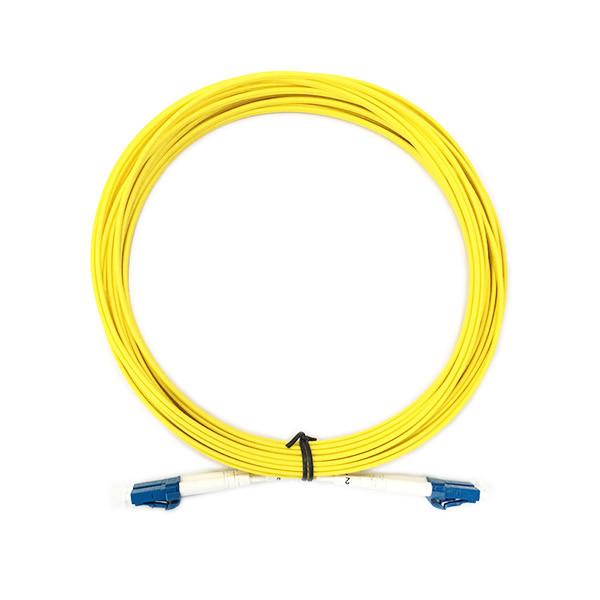 Durable Jacket Lc To Lc Fiber Patch Cable , CCTV / CATV Bulk Fiber Optic Cable