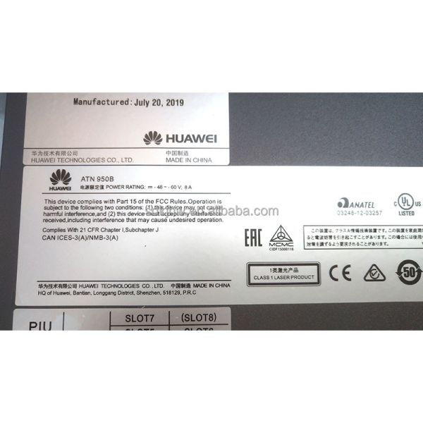 HUAWEI ATN 950B BBU Transmission for Wi-Fi 802.11ax and WPA2-Enterprise Encryption Type