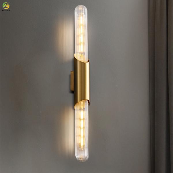 Cabeceira Crystal Wall Lamp Luxury Decoration do hotel da sala de visitas
