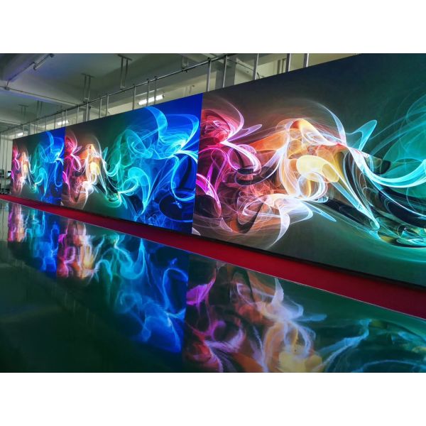P1.875 Small Pixel Pitch Led Display Ultra-thin 600*337.5mm Cabinet For Animation