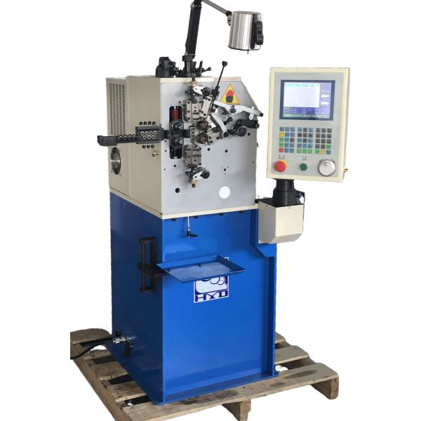Multi Functional Spring Coiling Machine For Taper Springs / Clip Spring