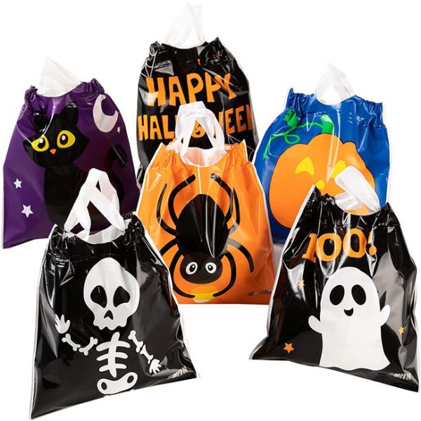 Конфета Goodie Drawstring OPP CPP пластиковая кладет в мешки для благосклонносте