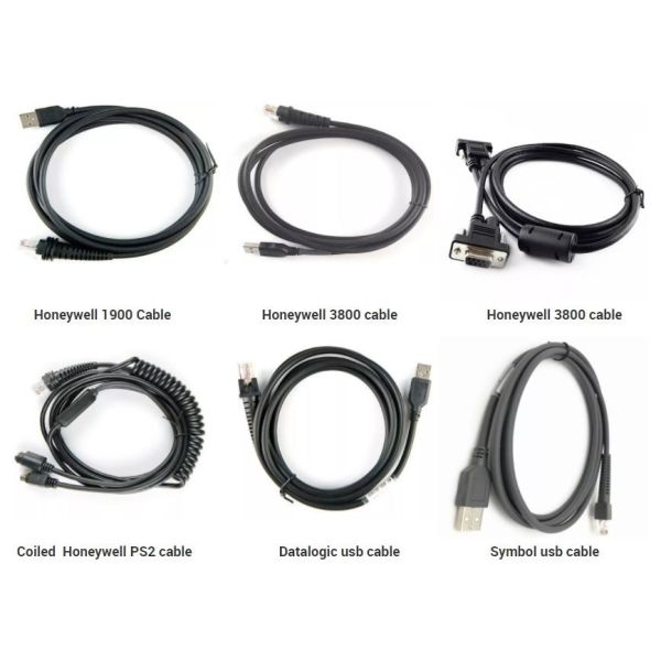 QD2130 QD2110 Datalogic USB Cable For Scanner Rohs CE Certificate