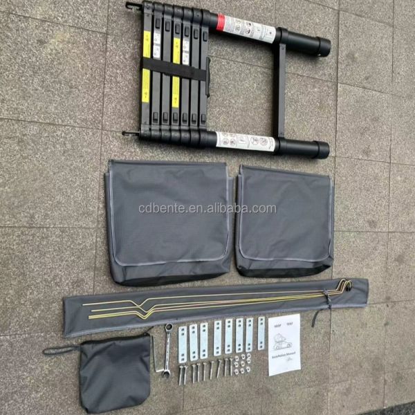 Tente triangulaire sur le toit 210x132cm Alloy Shell en aluminium 320G Tissu Oxford