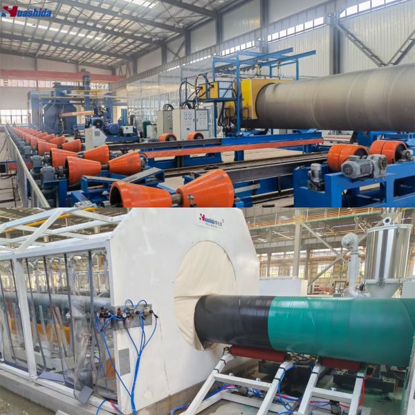 3lpe Fbe Vus Anti-Corrosion Pipe Coating Line
