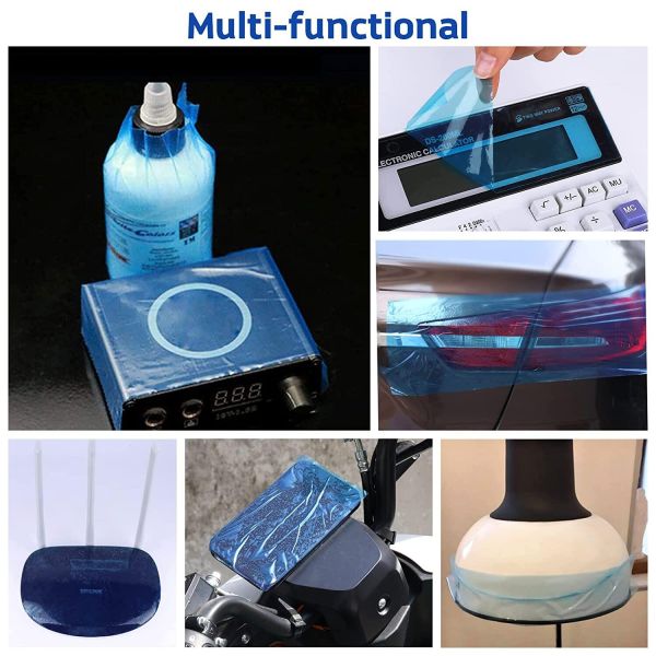 Зубоврачебная клейкая лента поверхностного барьера покрывает ленту татуировки с коробкой распределителя