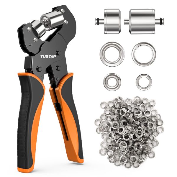 Multipurpose Durable Grommet Plier Kit , Portable Grommet Crimping Tool