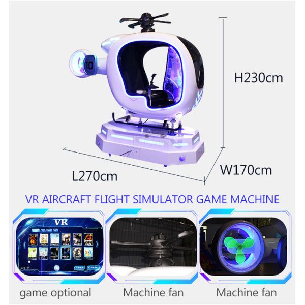 360 Degree Free Vision 9d Vr Flight Simulator For Kids